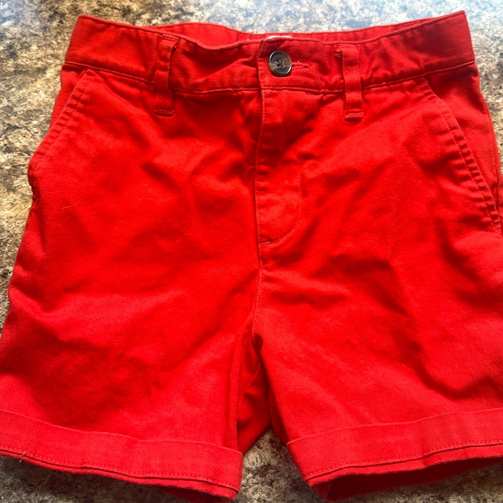 Crown and Ivy red boys shorts
